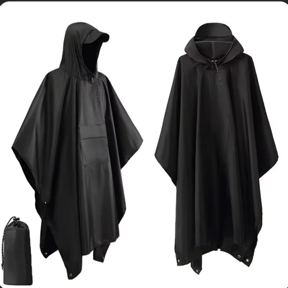Emergency Poncho Rain - Poncho de lluvia militar multifuncional 3