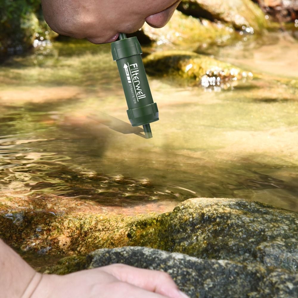Water Purification Straw - Mini filtro de agua tipo pajita