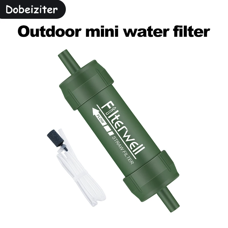 Mini filtro de agua con pajita - Water Purification Straw reseña y precio