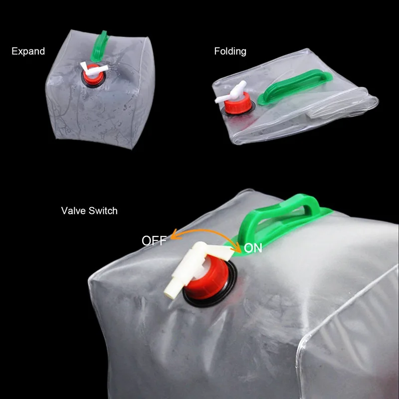 Depósito de agua plegable de 1 - Water Bag Collapsible reseña y precio