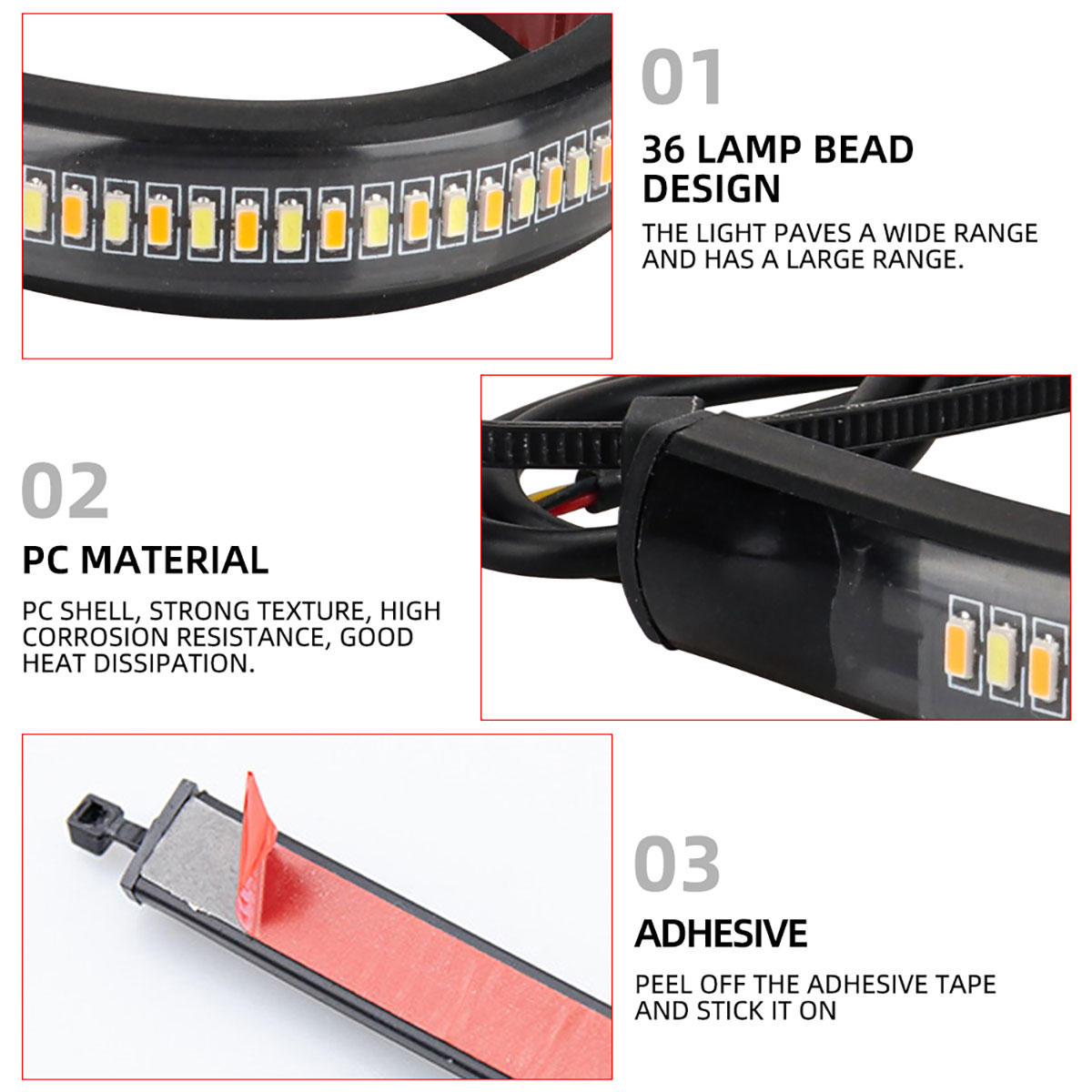 Luz LED de señal de giro para  - Sos Light Strobe reseña y precio