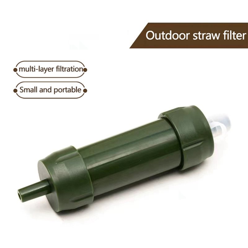 Purificador de agua con filtro - Water Purification Straw reseña y precio