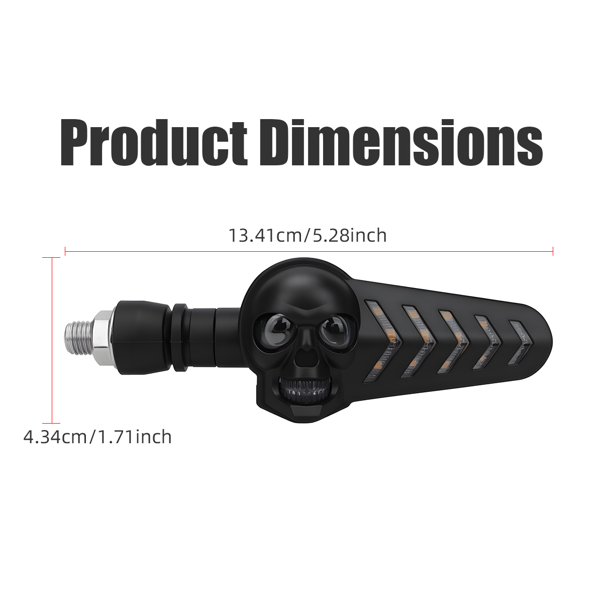 1 par de luces LED con cabeza  - Sos Light Strobe reseña y precio