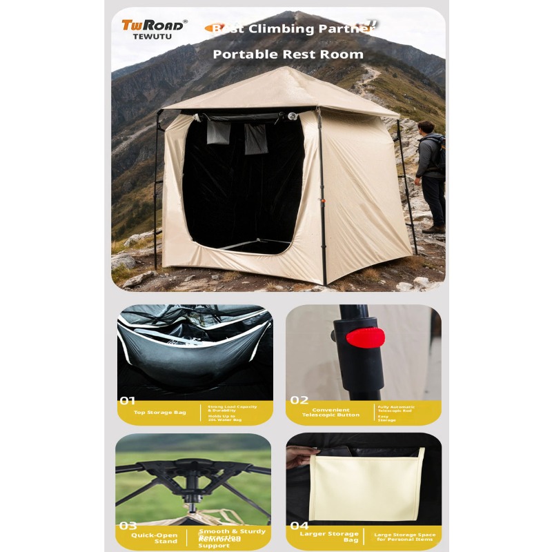 Carpa de Privacidad Exterior M - Emergency Mylar Tent reseña y precio
