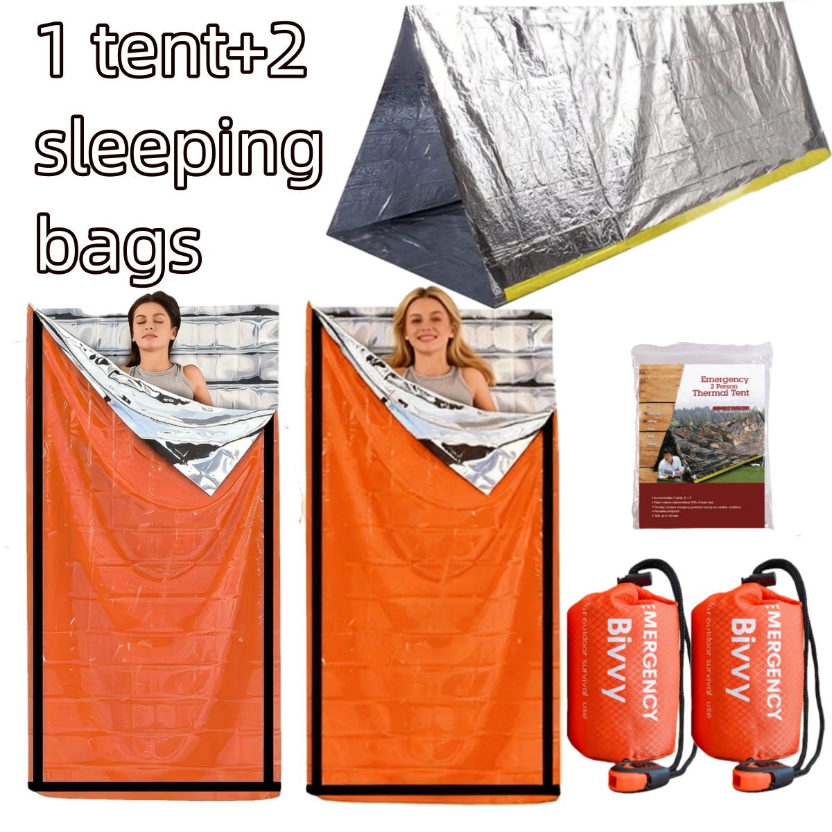 Carpa Térmica Compacta de Emer - Emergency Mylar Tent reseña y precio