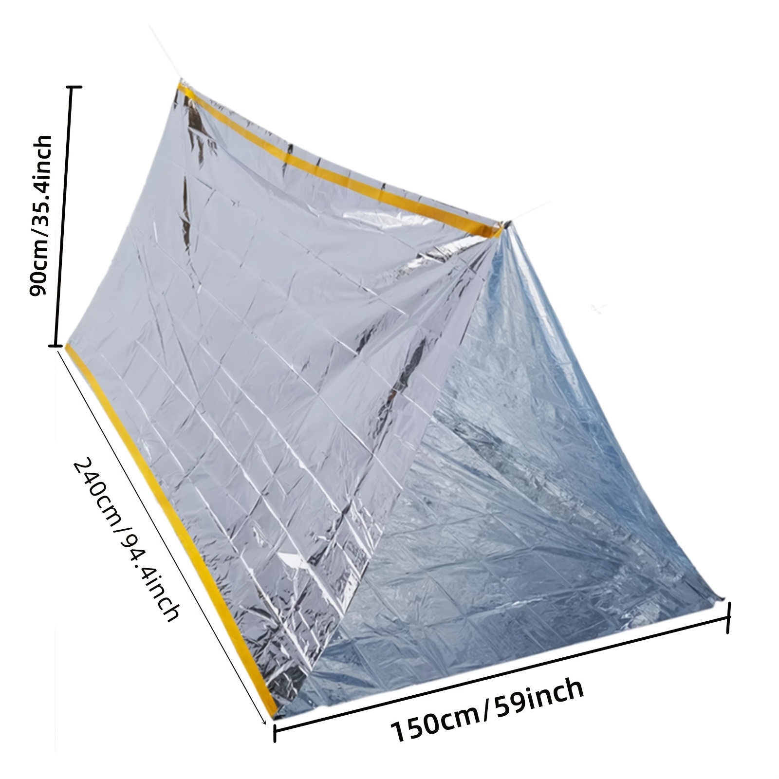 Carpa Térmica Compacta de Emer - Emergency Mylar Tent reseña y precio