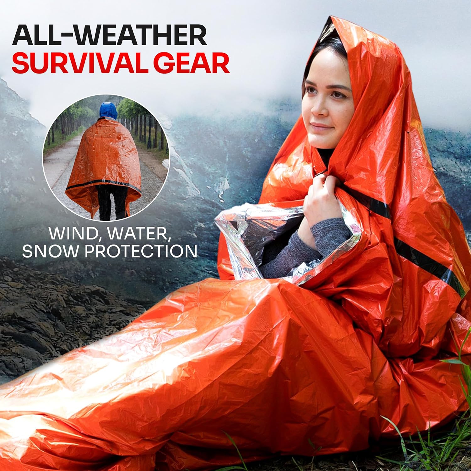 Saco de Dormir de Emergencia p - Emergency Mylar Tent reseña y precio
