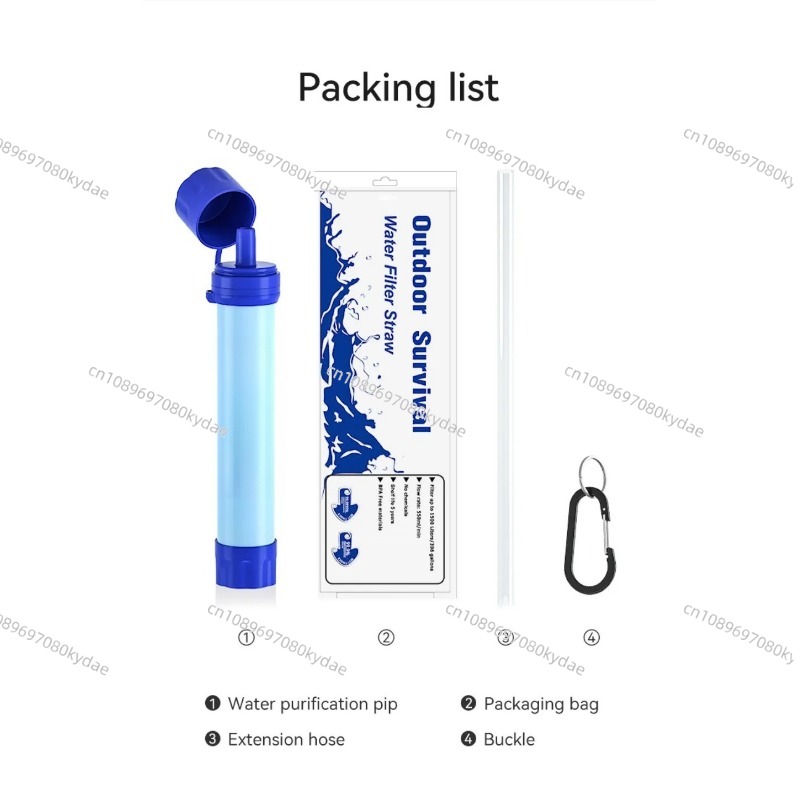 Equipo de Purificación de Agua - Water Purification Straw reseña y precio