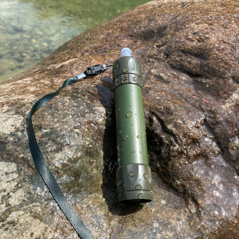 Pajita con filtro de supervive - Water Purification Straw reseña y precio