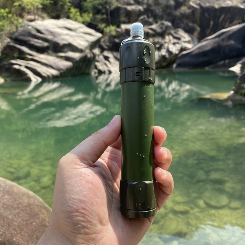 Pajita con filtro de supervive - Water Purification Straw reseña y precio