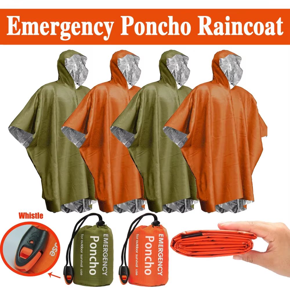 Poncho de Emergencia para Lluv - Emergency Poncho Rain reseña y precio